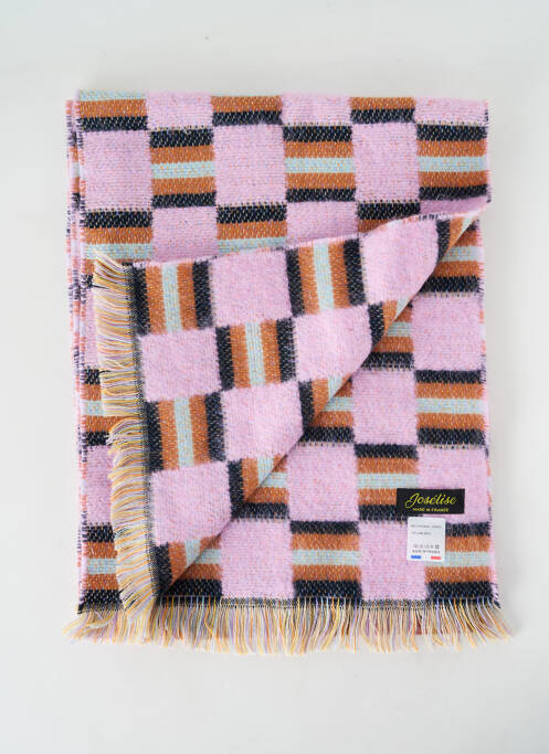 Echarpe rose JOSÉLISE pour femme
