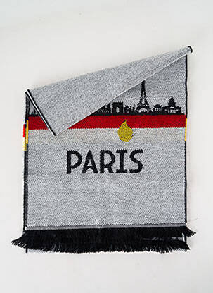 Echarpe imprimé fantaisie gris JOSÉLISE femme