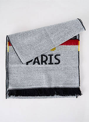 Echarpe imprimé fantaisie gris JOSÉLISE femme