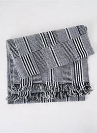 Echarpe imprimé fantaisie gris JOSÉLISE femme