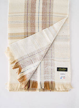 Echarpe imprimé fantaisie beige JOSÉLISE femme