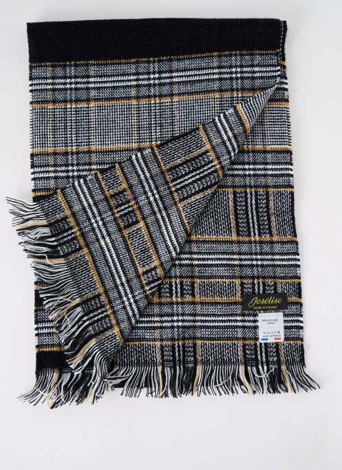 Echarpe noir JOSÉLISE pour femme