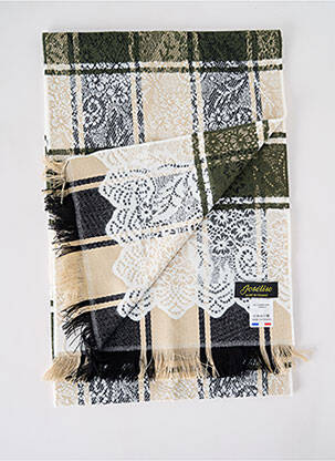 Echarpe imprimé fantaisie beige JOSÉLISE femme