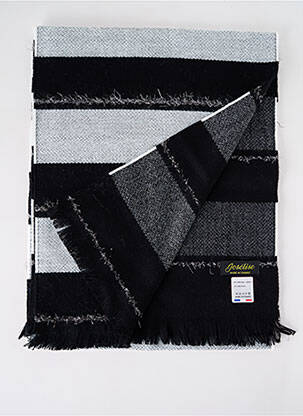 Echarpe imprimé fantaisie noir JOSÉLISE femme