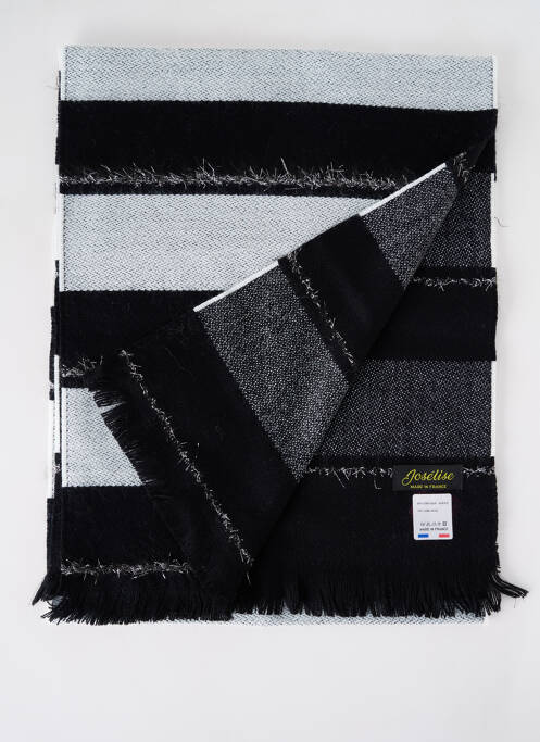 Echarpe noir JOSÉLISE pour femme