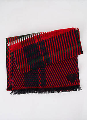 Echarpe imprimé fantaisie rouge JOSÉLISE femme