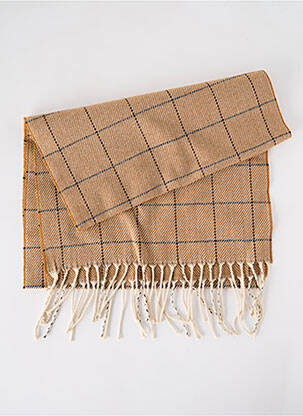 Echarpe imprimé fantaisie beige JOSÉLISE femme