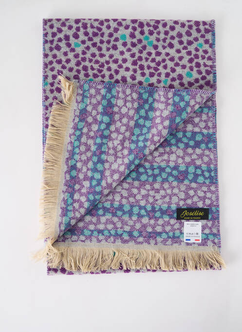Echarpe violet JOSÉLISE pour femme
