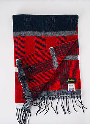 Echarpe imprimé fantaisie rouge JOSÉLISE femme