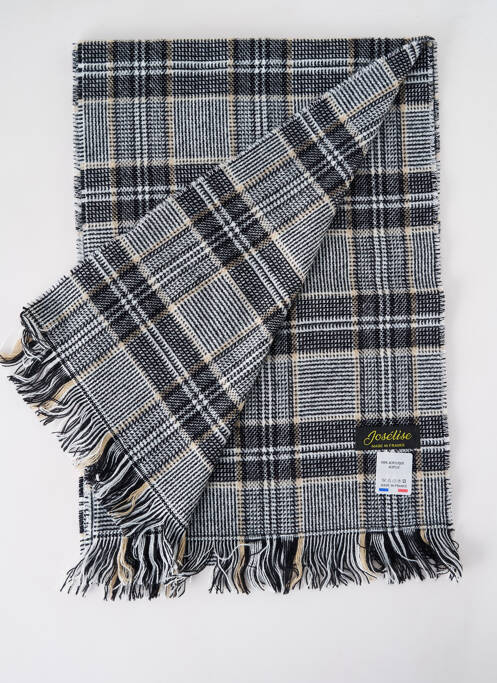 Echarpe noir JOSÉLISE pour femme