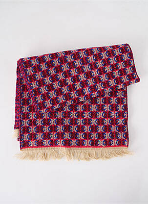 Echarpe imprimé fantaisie rouge JOSÉLISE femme