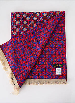 Echarpe imprimé fantaisie rouge JOSÉLISE femme