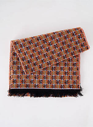 Echarpe imprimé fantaisie orange JOSÉLISE femme
