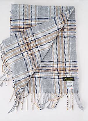 Echarpe imprimé fantaisie gris JOSÉLISE femme