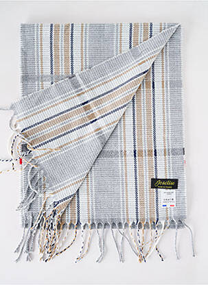 Echarpe imprimé fantaisie gris JOSÉLISE femme