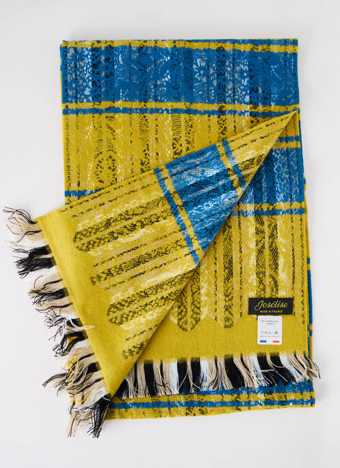 Echarpe jaune JOSÉLISE pour femme