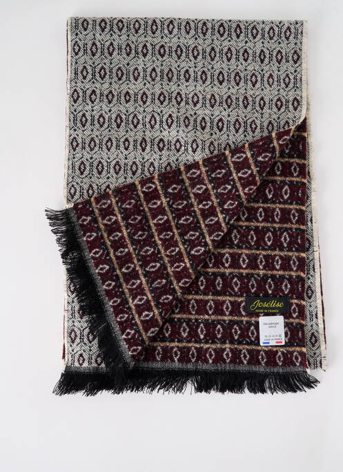 Echarpe rouge JOSÉLISE pour femme