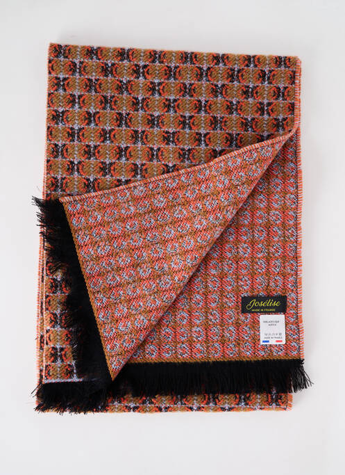Echarpe orange JOSÉLISE pour femme