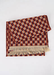 Echarpe imprimé fantaisie orange JOSÉLISE femme