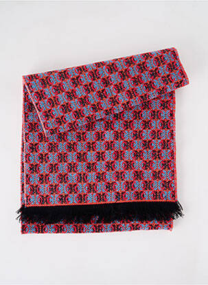 Echarpe imprimé fantaisie rouge JOSÉLISE femme