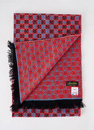 Echarpe imprimé fantaisie rouge JOSÉLISE femme