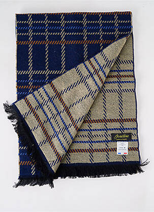 Echarpe imprimé fantaisie bleu JOSÉLISE femme