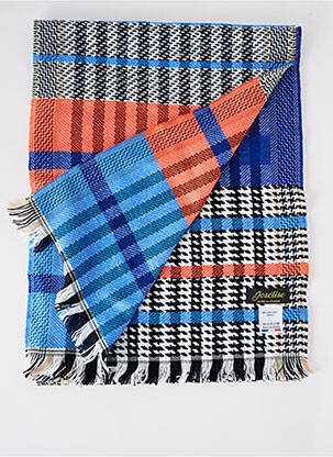 Echarpe imprimé fantaisie bleu JOSÉLISE femme