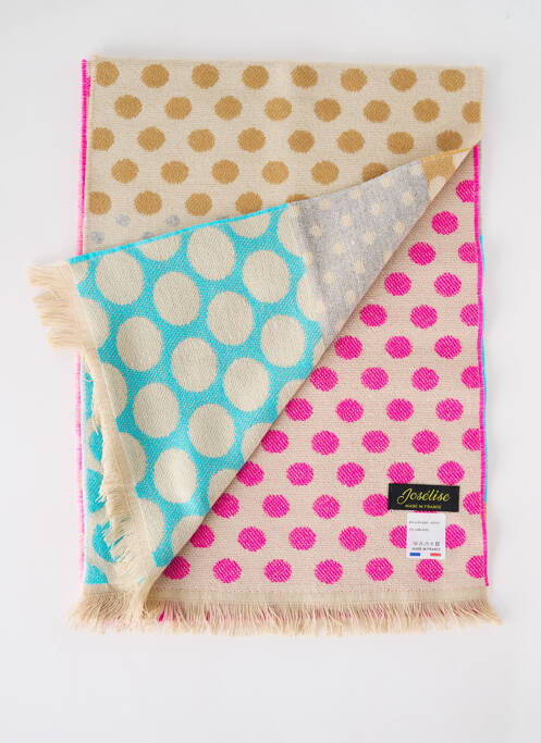 Echarpe rose JOSÉLISE pour femme