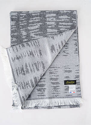 Echarpe imprimé fantaisie gris JOSÉLISE femme