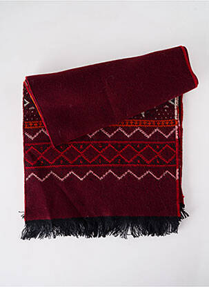 Echarpe imprimé fantaisie rouge JOSÉLISE femme