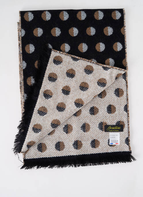 Echarpe noir JOSÉLISE pour femme