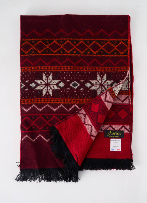 Echarpe rouge JOSÉLISE pour femme