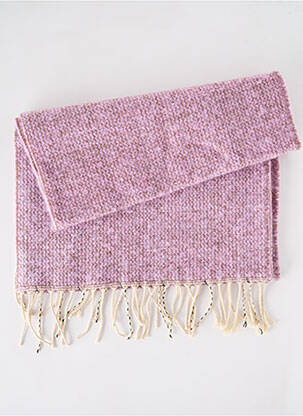 Echarpe rose JOSÉLISE pour femme