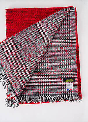 Echarpe imprimé fantaisie rouge JOSÉLISE femme