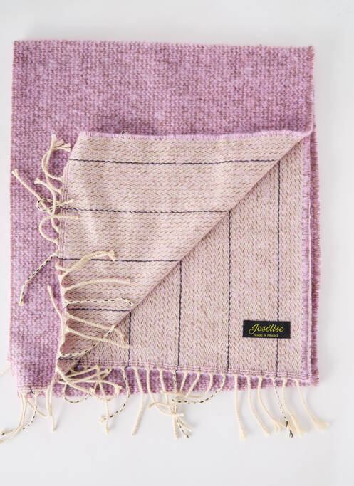 Echarpe rose JOSÉLISE pour femme