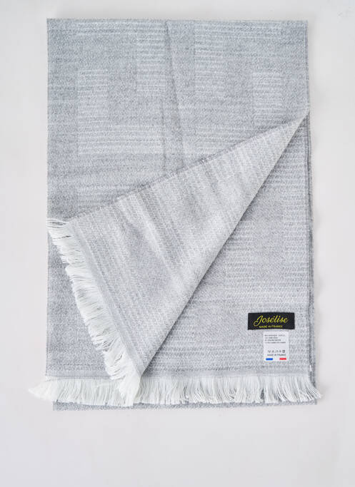 Echarpe gris JOSÉLISE pour femme