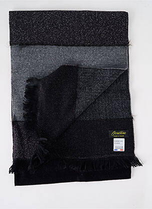 Echarpe imprimé fantaisie noir JOSÉLISE femme
