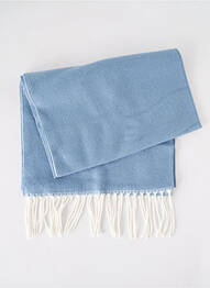 Echarpe imprimé fantaisie bleu JOSÉLISE femme