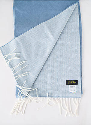 Echarpe imprimé fantaisie bleu JOSÉLISE femme