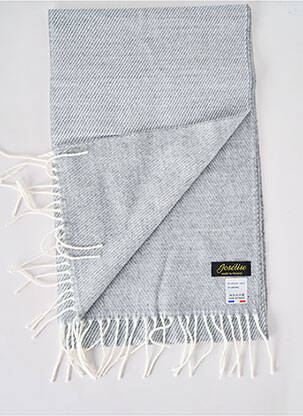 Echarpe imprimé fantaisie gris JOSÉLISE femme
