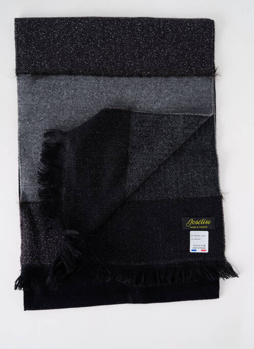 Echarpe noir JOSÉLISE pour femme