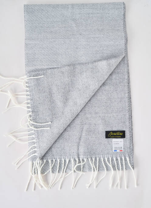 Echarpe gris JOSÉLISE pour femme