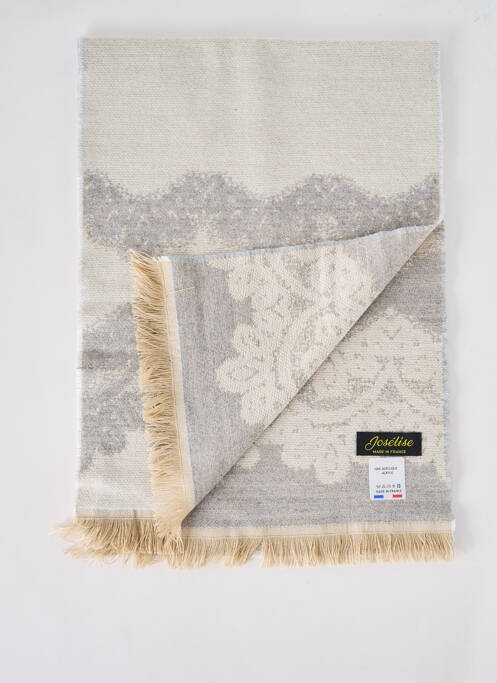 Echarpe gris JOSÉLISE pour femme