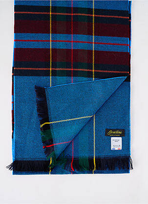 Echarpe imprimé fantaisie bleu JOSÉLISE femme