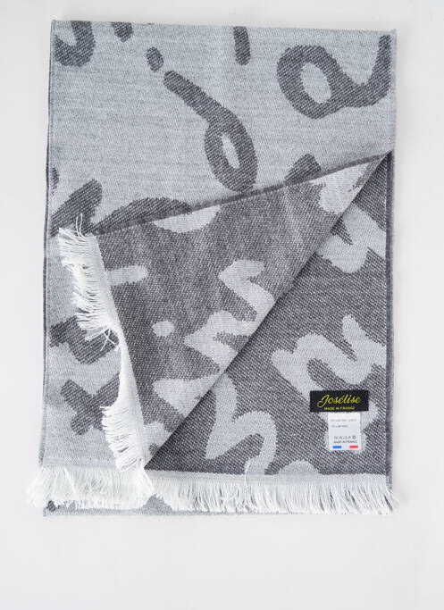 Echarpe gris JOSÉLISE pour femme