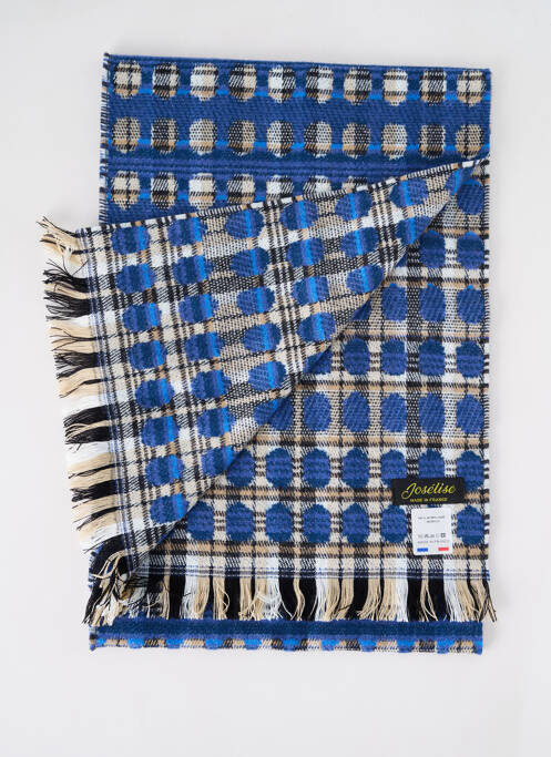 Echarpe bleu JOSÉLISE pour femme