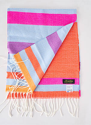 Echarpe imprimé fantaisie orange JOSÉLISE femme