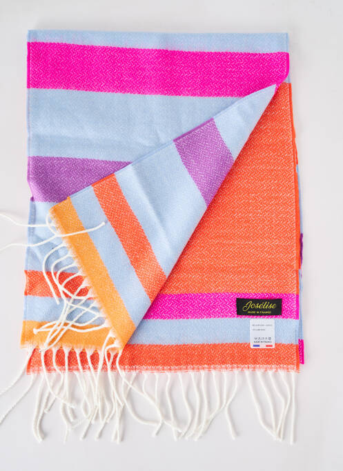 Echarpe orange JOSÉLISE pour femme