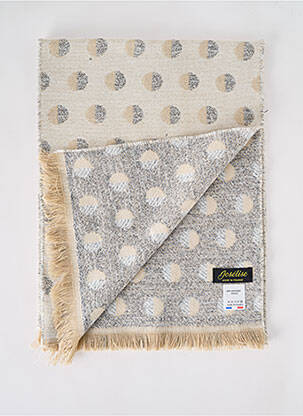 Echarpe imprimé fantaisie beige JOSÉLISE femme