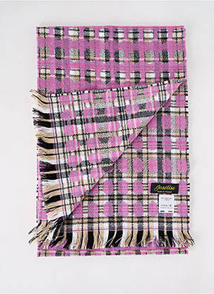 Echarpe imprimé fantaisie violet JOSÉLISE femme